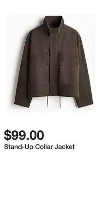 H&M Stand-Up Collar Jacket offer