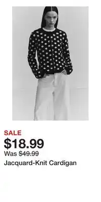 H&M Jacquard-Knit Cardigan offer
