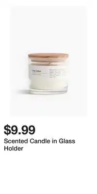 H&M Scented Candle in Glass Holder offer