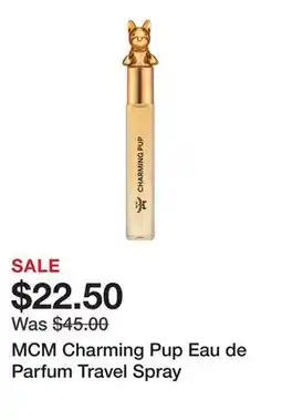 Sephora MCM Charming Pup Eau de Parfum Travel Spray offer