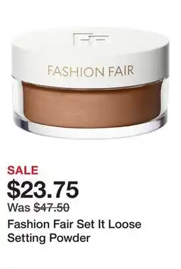 Sephora Fashion Fair Set It Loose Setting Powder offer