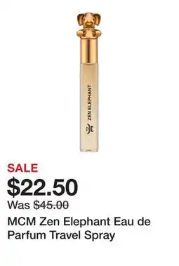Sephora MCM Zen Elephant Eau de Parfum Travel Spray offer