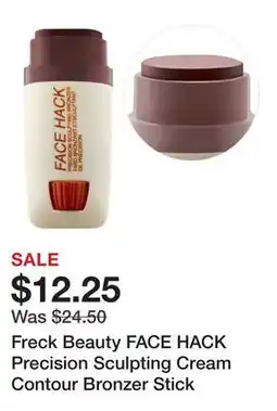 Sephora Freck Beauty FACE HACK Precision Sculpting Cream Contour Bronzer Stick offer