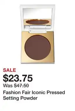 Sephora Fashion Fair Iconic Pressed Setting Powder offer