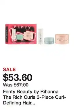 Sephora Fenty Beauty by Rihanna The Rich Curls 3-Piece Curl-Defining Hair Gift Set offer