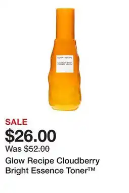 Sephora Glow Recipe Cloudberry Bright Essence Toner offer