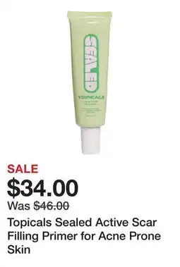 Sephora Topicals Sealed Active Scar Filling Primer for Acne Prone Skin offer