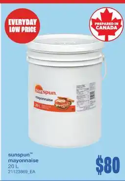 Wholesale Club MAYONNAISE offer