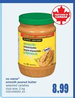Wholesale Club SMOOTH PEANUT BUTTER offer