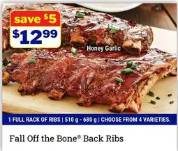 M & M Food Market Fall Off the Bone Back Ribs offer