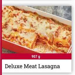M & M Food Market Deluxe Meat Lasagna offer