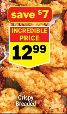 M & M Food Market Crispy Breaded Fully Chicken Wings offer