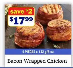 M & M Food Market Bacon Wrapped Chicken offer