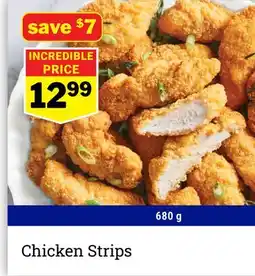 M & M Food Market Chicken Strips offer