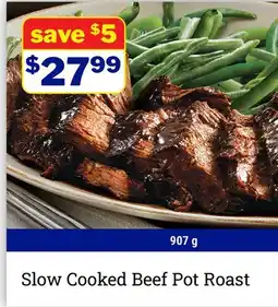 M & M Food Market Slow Cooked Beef Pot Roast offer