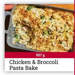 M & M Food Market Chicken & Broccoli Pasta Bake offer