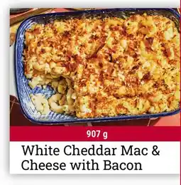 M & M Food Market White Cheddar Mac & Cheese with Bacon offer