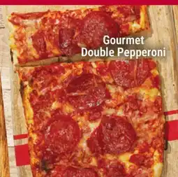 M & M Food Market Gourmet Double Pepperoni Flatbread offer