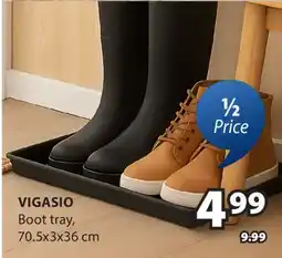 JYSK VIGASIO Boot tray offer