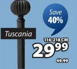 JYSK TUSCANIA ROD KITS offer