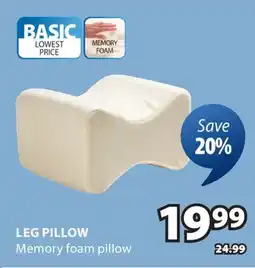JYSK LEG PILLOW offer