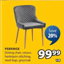 JYSK PEBRINGE Dining chair offer