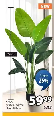 JYSK NALA Artificial potted plant offer