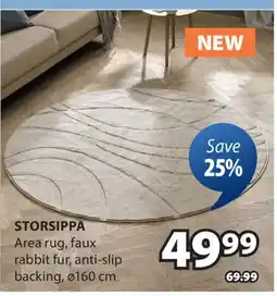 JYSK STORSIPPA Area rug offer