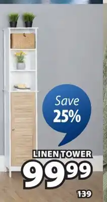 JYSK Caja Linen Tower offer
