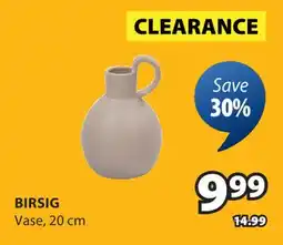 JYSK Birsig Vase offer
