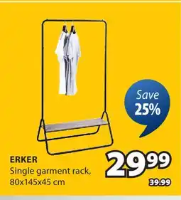 JYSK ERKER Single garment rack offer