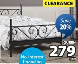 JYSK AARBERG Bed frame frame Canopy attachment Sold offer