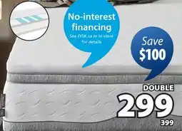 JYSK WELLPUR T110 Memory foam topper, cooling gel offer