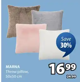 JYSK Marna Throw pillow offer