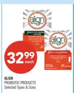 Shoppers Drug Mart ALIGN PROBIOTIC PRODUCTS offer