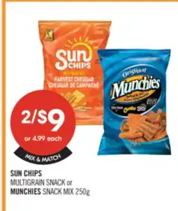 Shoppers Drug Mart SUN CHIPS MULTIGRAIN SNACK OR MUNCHIES SNACK MIX offer