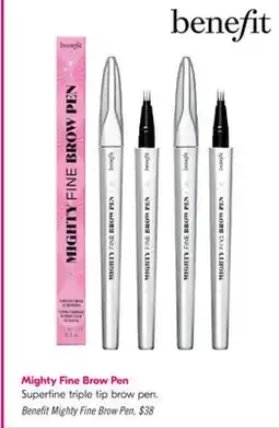 Shoppers Drug Mart Benefit Mighty Fine Brow Pen offer