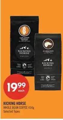 Shoppers Drug Mart KICKING HORSE WHOLE BEAN COFFEE offer