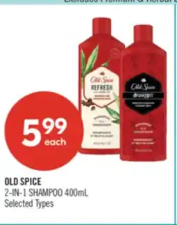Shoppers Drug Mart OLD SPICE 2-IN-1 SHAMPOO offer