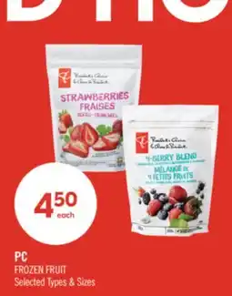 Shoppers Drug Mart PC Frozen Fruit offer