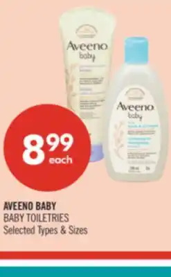 Shoppers Drug Mart AVEENO BABY BABY TOILETRIES offer
