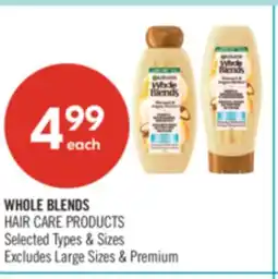 Shoppers Drug Mart WHOLE BLENDS HAIR CARE PRODUCTS offer