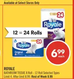 Shoppers Drug Mart ROYALE BATHROOM TISSUE offer