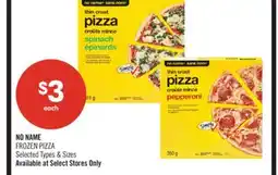 Shoppers Drug Mart NO NAME FROZEN PIZZA offer