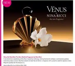 Shoppers Drug Mart Vénus de Nina Ricci Eau de Parfum offer