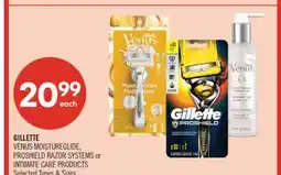 Shoppers Drug Mart GILLETTE VENUS MOISTUREGLIDE. PROSHIELD RAZOR SYSTEMS OF INTIMATE CARE PRODUCTS offer