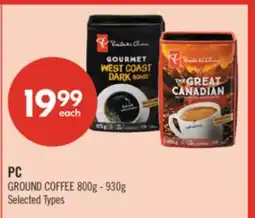 Shoppers Drug Mart PC GROUND COFFEE offer