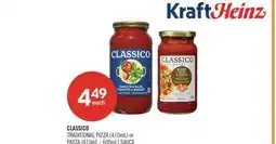 Shoppers Drug Mart CLASSICO TRADITIONAL PIZZA (410mL) or PASTA (410mL - 600mL) SAUCE offer