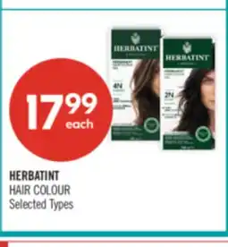 Shoppers Drug Mart HERBATINT HAIR COLOUR offer