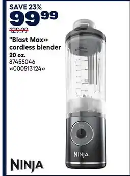 RONA NINJA Blast Max cordless blender 20 oz offer